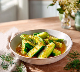 Огурцы с медом и горчицей