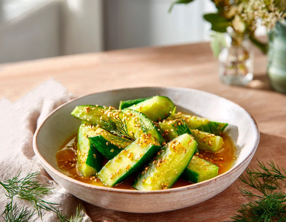 Огурцы с медом и горчицей Огурцы с медом и горчицей