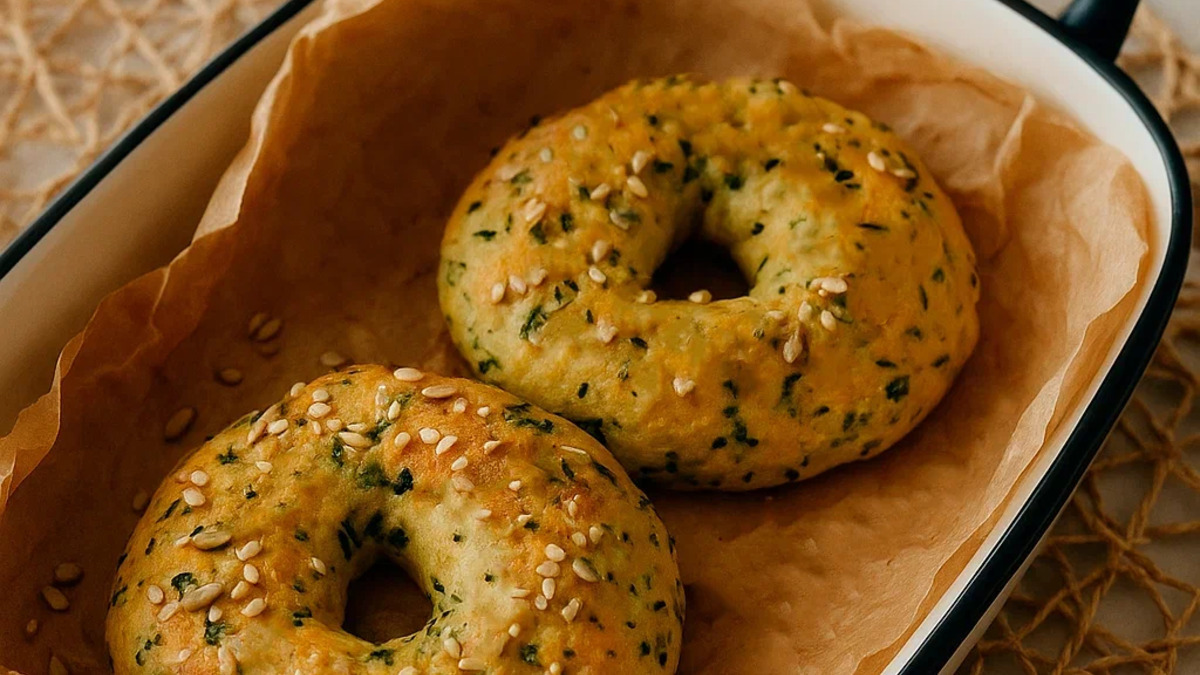 Творожные бейглы на завтрак