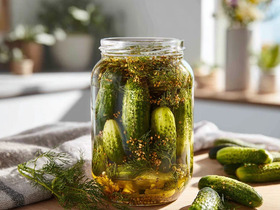 Огурцы с медом на зиму