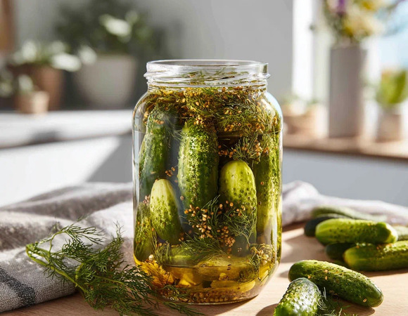 Огурцы с медом на зиму