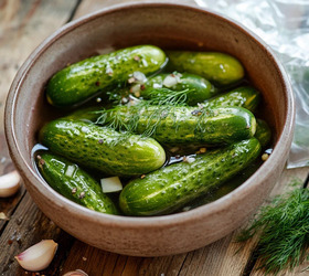 Быстрые малосольные огурцы с чесноком