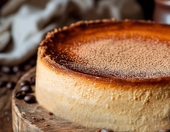 Кофейный чизкейк "Сан-себастьян"