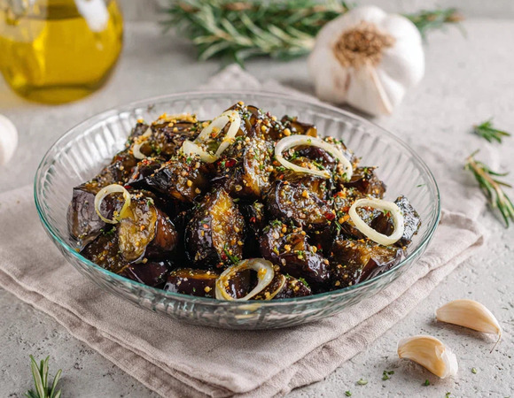 Салат из баклажанов 