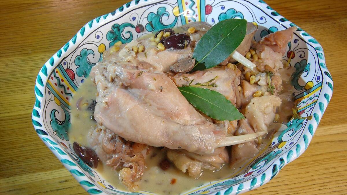 Кролик по-лигурийски