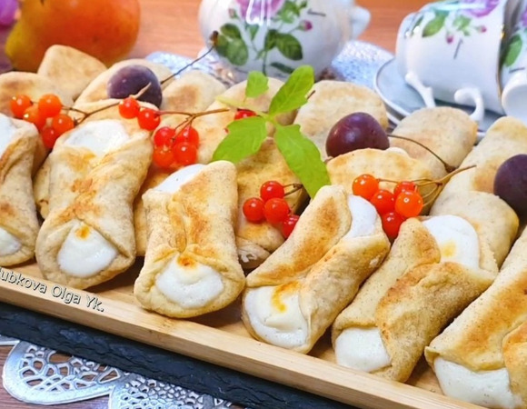 Печенье с творожным кремом Печенье с творожным кремом