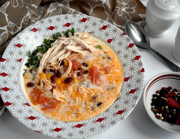 Острая куриная похлебка Острая куриная похлебка