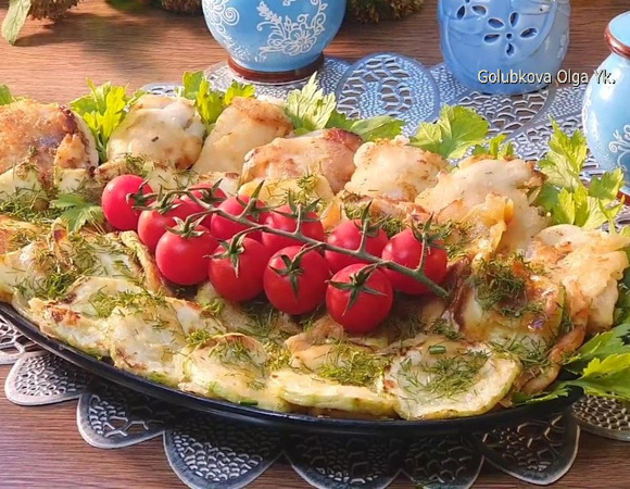 Рыба, жаренная в белковом кляре Рыба, жаренная в белковом кляре