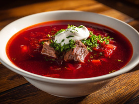 Борщ классический с говядиной