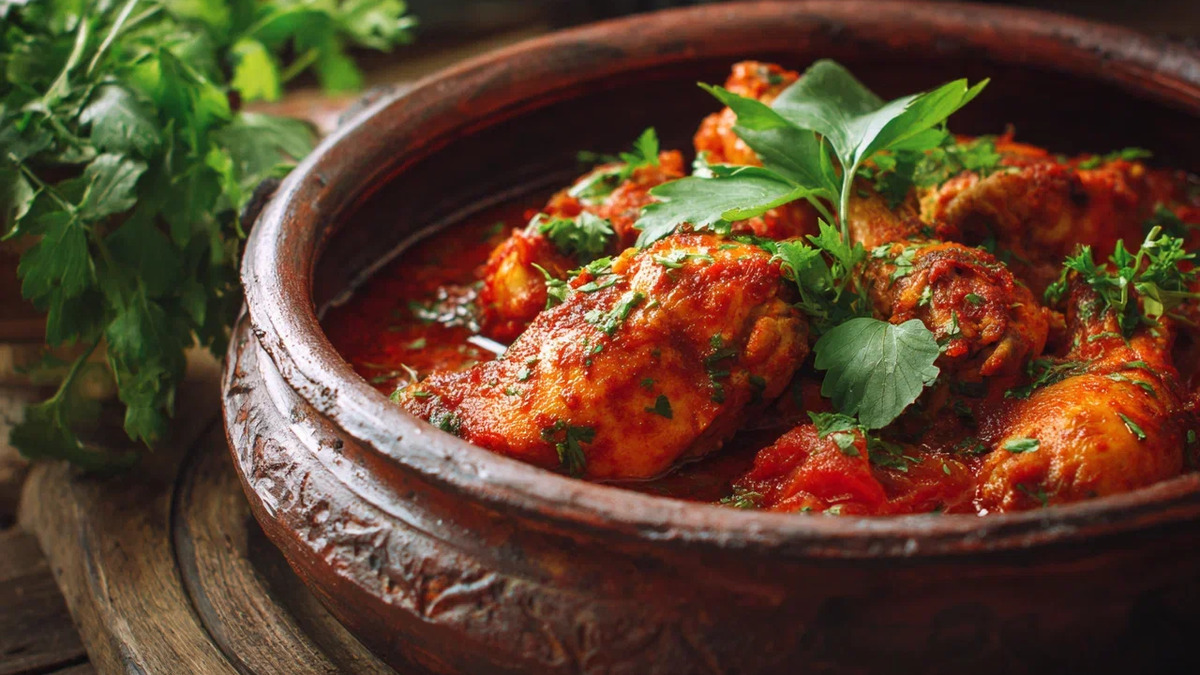 Чахохбили из курицы классическое