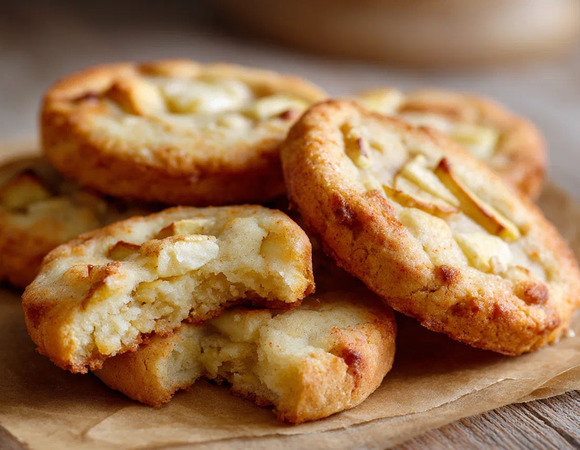 Мягкое печенье с яблоками Мягкое печенье с яблоками