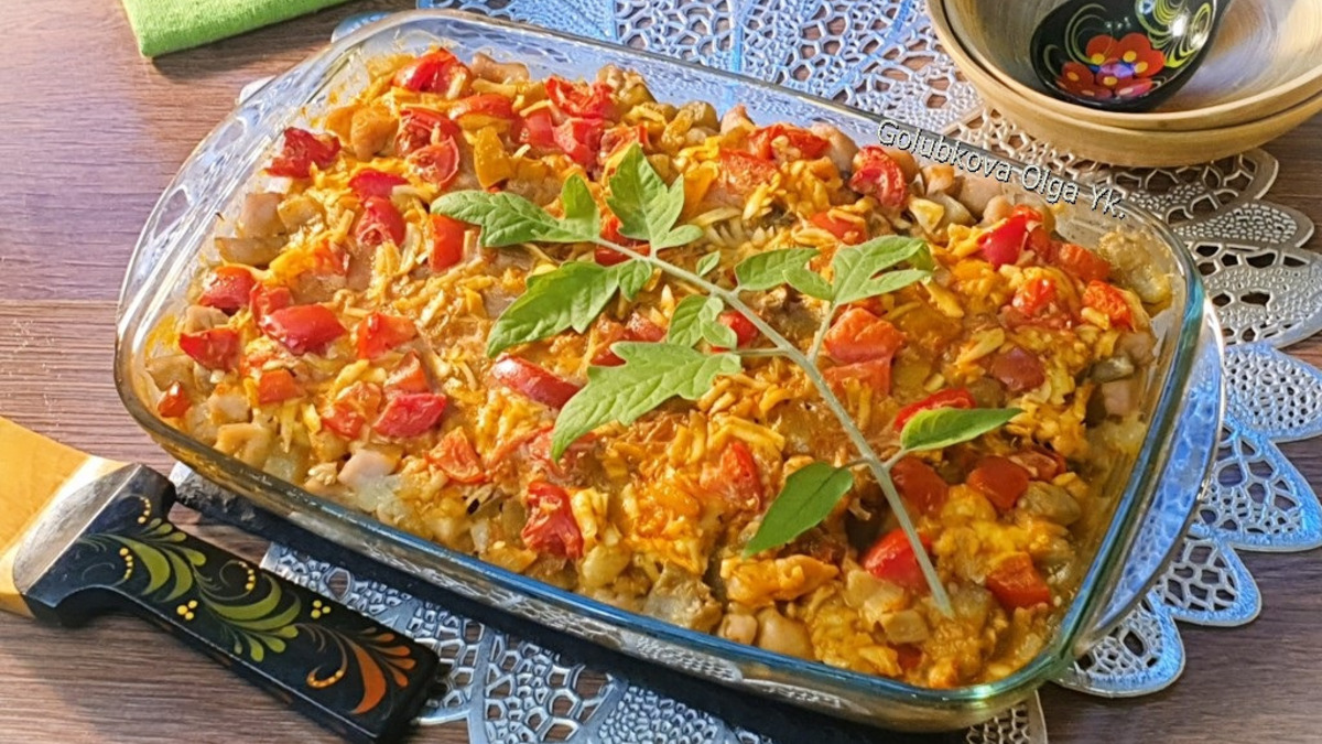 Рагу с мясом и овощами в густом соусе