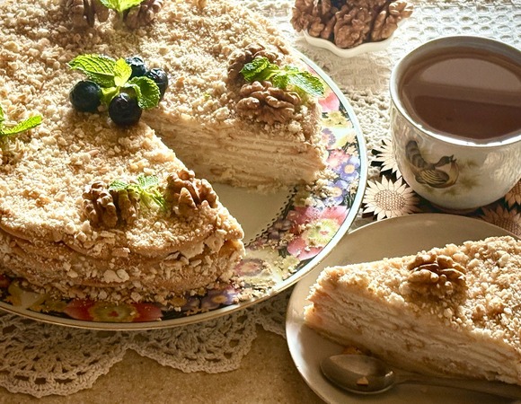 Торт без выпечки «Мария»