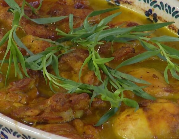 Куриные бедрышки со сванской солью, копченой паприкой и тархуном Куриные бедрышки со сванской солью, копченой паприкой и тархуном