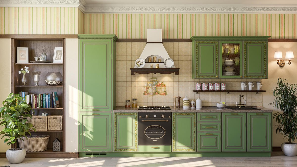 Сам себе дизайнер: кухня в стиле прованс