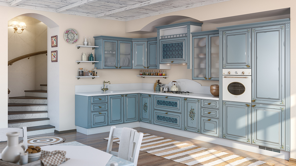 Сам себе дизайнер: кухня в стиле прованс